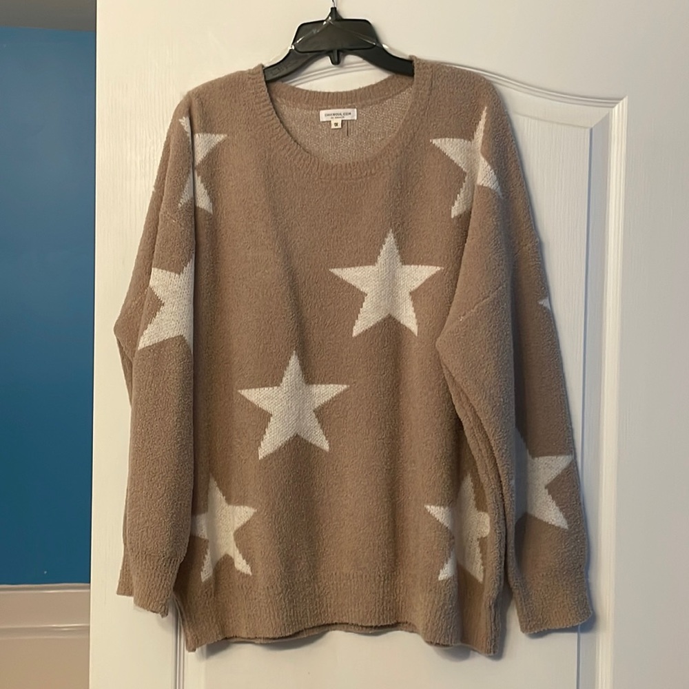 Womens ⭐️ sweater. Size 1X. Chic Soul